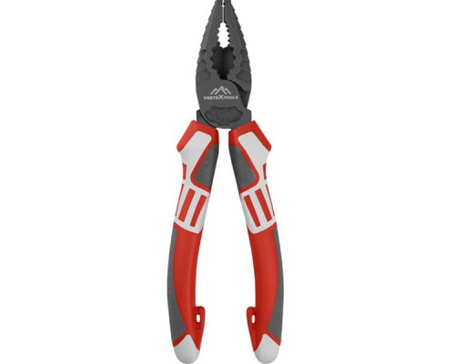Плоскогубцы VERTEXTOOLS 160 мм TEFLON PRO трехкомпонентная рукоятка 4100-160