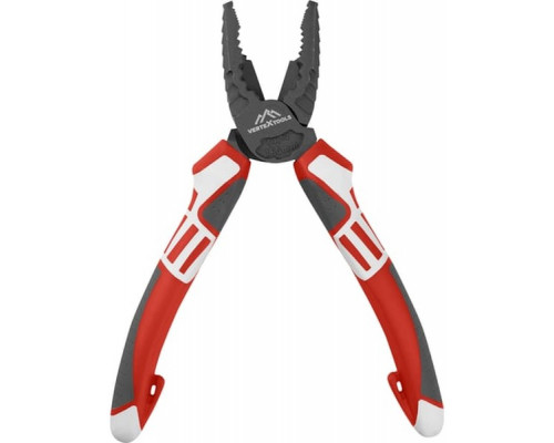 Плоскогубцы VERTEXTOOLS 160 мм TEFLON PRO трехкомпонентная рукоятка 4100-160