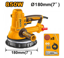 Машина шлифовальная для стен и потолков 850 Вт, 180мм INGCO INDUSTRIAL Жираф DWS10508