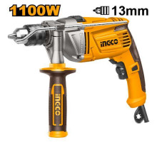 Электрическая дрель ударная 1100 Вт 1.5-13 мм SUPER INGCO INDUSTRIAL ID11008