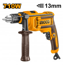Электрическая дрель ударная 710 Вт INGCO INDUSTRIAL ID7118