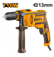 Электрическая дрель ударная 710 Вт INGCO INDUSTRIAL ID71182
