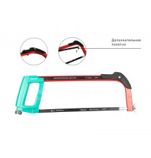 Ножовка по металлу с дополнительным полотном, 300 мм, серия Кулибин, Sturm! 1061-07-300