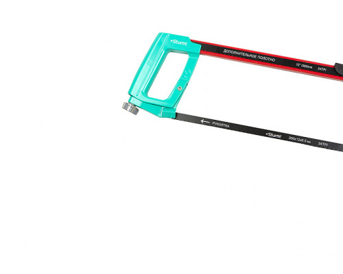 Ножовка по металлу с дополнительным полотном, 300 мм, серия Кулибин, Sturm! 1061-07-300