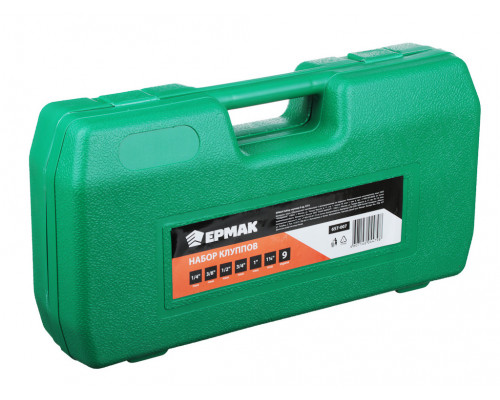 Набор клуппов ЕРМАК КТ-9 9 предметов 657-007