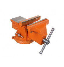 Слесарные тиски ЕРМАК с поворотным механизмом, 150 мм 668-013