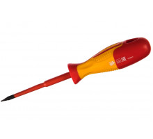 Диэлектрическая отвертка SL3х75 мм, CrMo, до 1000 В GROSS 12941