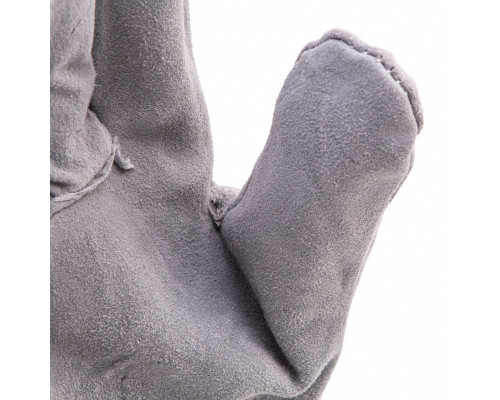 Перчатки спилковые комбинированные, усиленные, размер XL, Palisad 679025