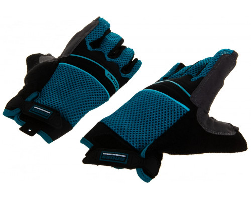 Перчатки комбинированные облегченные, открытые пальцы, Aktiv, М GROSS 90315