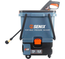 Мойка высокого давления аккумуляторная SENIX 2X2 40V, 105 Бар, 2 АКБ 4Ач, ЗУ HPWX2-M2-EU