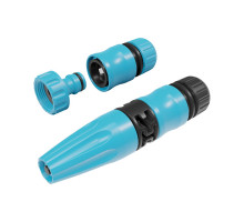 Пистолет для полива CELLFAST BASIC прямой 1/2" + набор 50-500