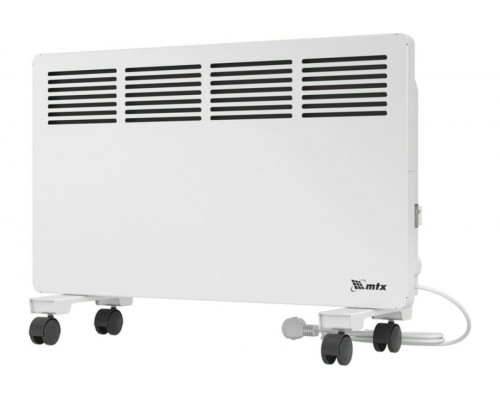 Конвектор электрический 230 В, 1500 Вт, X-образный нагреватель, колеса, термостат MTX КМ-1500.2 98125