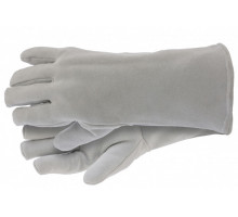 Перчатки спилковые с манжетой для садовых и строительных работ, утолщенные, размер XL СИБРТЕХ 67905