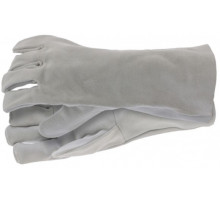 Перчатки спилковые с манжетой для садовых и строительных работ, размер XL СИБРТЕХ 67904