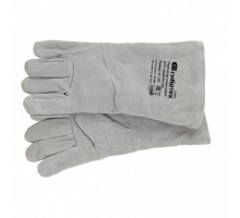 Перчатки спилковые с манжетой для садовых и строительных работ, утолщенные, размер XL СИБРТЕХ 679052
