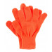 Перчатки трикотажные, акрил, оранжевый, двойная манжета СИБРТЕХ 68679
