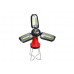 Фонарь-светильник ЕРМАК, 1 LED, 3 COB 800 мАч, 15х8.5х8.5 см, 6 реж, пластик 225-001