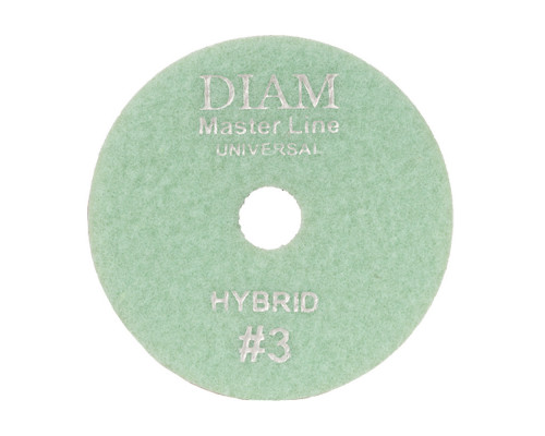 Алмазный гибкий шлифовальный круг DIAM Master Line Hybrid 100х3 мм #3 000720
