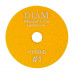 Алмазный гибкий шлифовальный круг DIAM Master Line Hybrid 100*3 мм #1