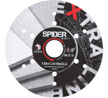 Диск алмазный DIAM 1A1R SPIDER Extra Line 125х22.2 мм по керамограниту 000717