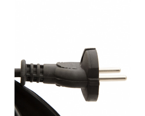Силовой удлинитель на кабельной катушке Сибртех 4 розетки без заземления, ПВС, 40 м, 2200 Вт 10 А, тип УХ10 95848