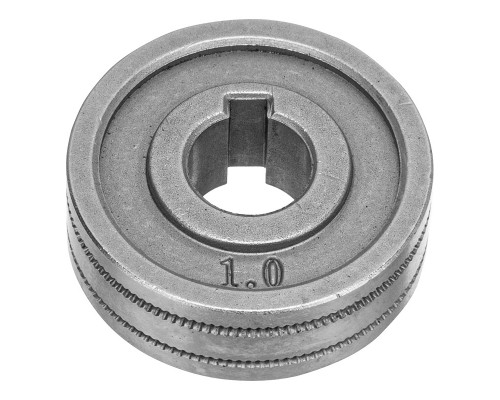 Подающий ролик, зубчатый профиль под флюсовую проволоку 0,8-1 мм, 2 шт DENZEL 93652