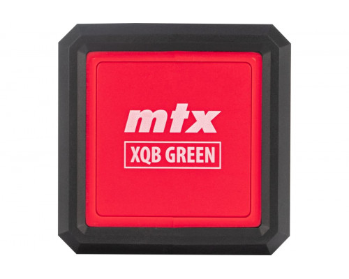 Лазерный уровень MTX XQB GREEN Pro SET, 20 м, зеленый луч, батарейки, штатив 350195