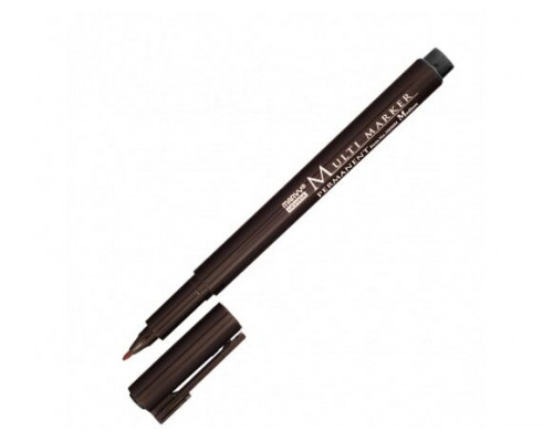 Перманентный маркер MARVY UCHIDA Multi Marker для всех поверхностей, 0,8-1 мм, черный MAR2600M/1