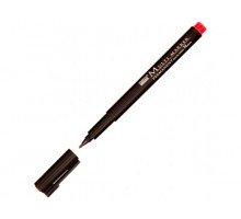 Перманентный маркер MARVY UCHIDA Multi Marker для всех поверхностей, 0,8-1 мм, красный MAR2600M/2