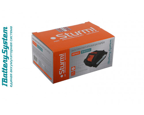 Аккумулятор 1BatterySystem (18 В; 2 Ач) Sturm SBP1802