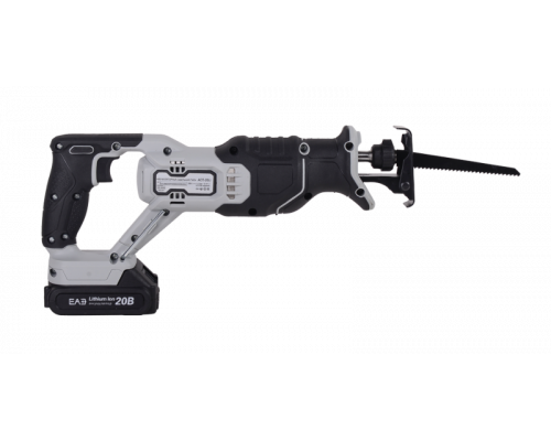 Сабельная пила аккумуляторная Ресанта АСП-20Li (в комплекте 1 АКБ и ЗУ) ЕА+ 75/25/2