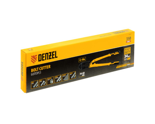 Болторез 350 мм 14", Cr-Mo Denzel 78533