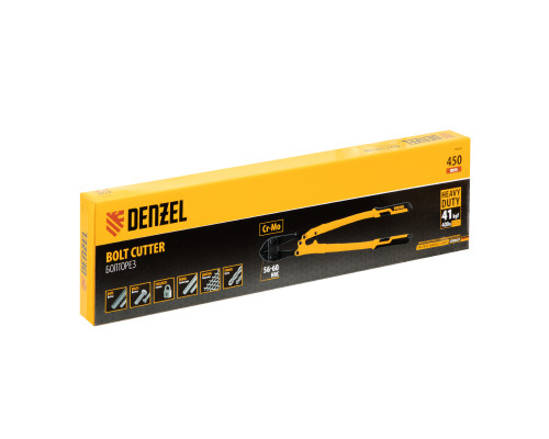Болторез 450 мм 18", Cr-Mo Denzel 78534