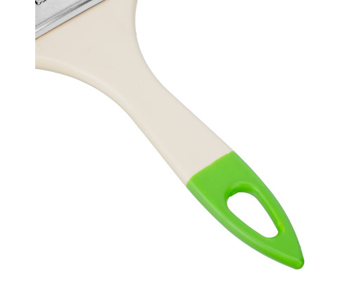 Кисть флейцевая 50х8, натуральная щетина, пластиковая ручка, 10 шт Сибртех 82580