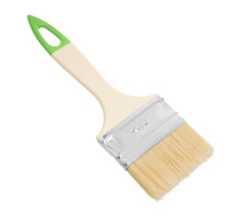 Кисть флейцевая СИБРТЕХ 70х8 мм, натуральная щетина, пластиковая ручка, 10 шт 82581