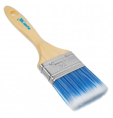 Кисть плоская MTX "Евро" 2.5", искусственная щетина, деревянная ручка 83072
