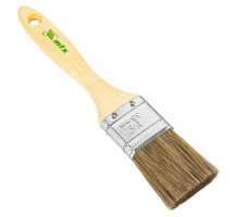 Кисть MTX плоская "Евро" 1.5", смешанная щетина, деревянная ручка 83078
