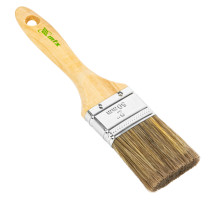 Кисть MTX плоская "Евро" 2", смешанная щетина, деревянная ручка 83079