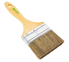 Кисть MTX плоская "Евро" 4", смешанная щетина, деревянная ручка 83082