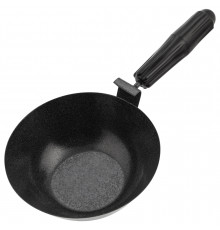 Штукатурный ковш SPARTA плоское дно, пластиковая ручка, 160 мм 86349