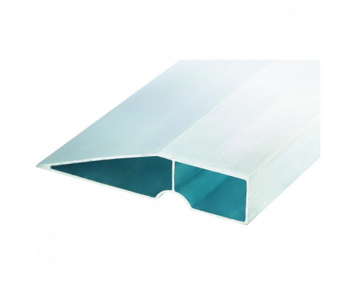 Правило алюминиевое "Трапеция", 1 ребро жесткости, L-1,2 м Сибртех 89600