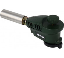 Горелка газовая ЕРМАК с пьезоподжигом, широкое cопло 333-095