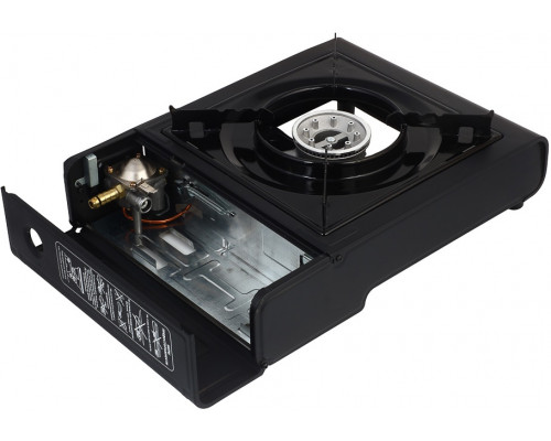 Плита газовая ЕРМАК портативная в кейсе, с переходником под газовый шланг 333-138