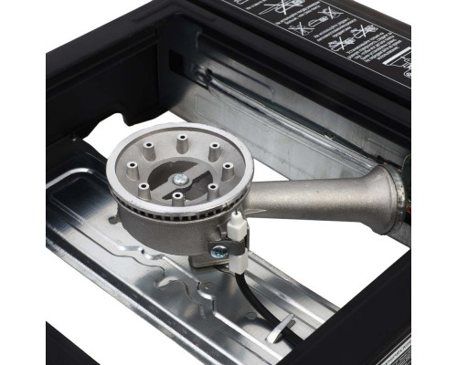 Плита газовая ЕРМАК портативная в кейсе, с переходником под газовый шланг 333-138