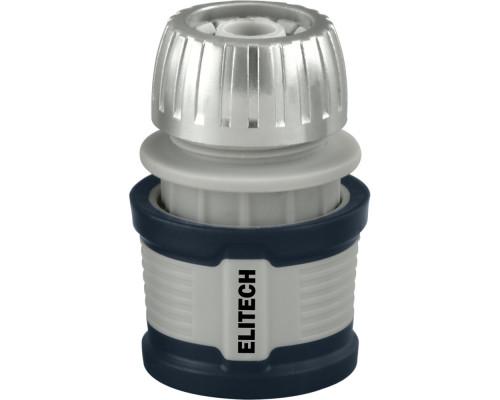 Соединитель ELITECH Garden для шланга 3/4" металлический аквастоп HF 012MWS Соединитель ELITECH Garden для шланга 3/4" металлический аквастоп HF 012MWS