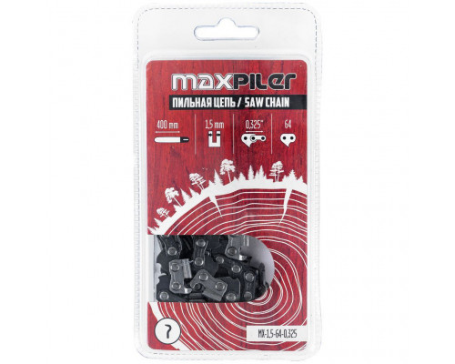 Цепь пильная MAXPILER MX-1,5-64-0,325