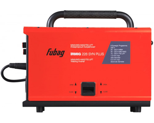 Сварочный аппарат Fubag IRMIG 228 SYN PLUS+Маска IR 9-13N S+Краги FWGN 10R 41381.4