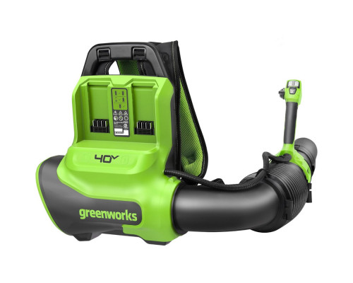 Воздуходувка ранцевая GREENWORKS 40V без акк и з/у 2408107