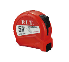 Рулетка с фиксатором P.I.T. 5 м x 19 мм, ABS HTPM01-05MA