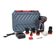 Аккумуляторный бесщеточный шуруповерт Profipower Комби BL-161C E0249